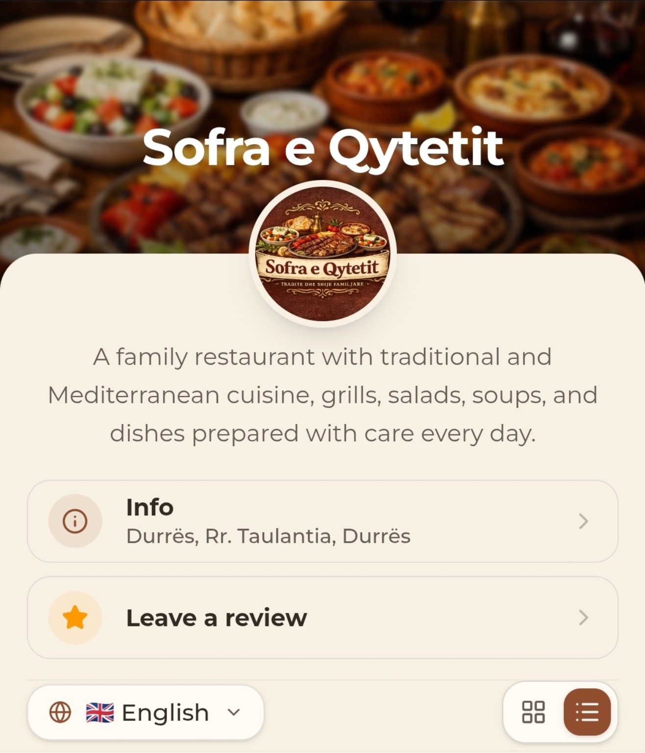 Elegant Restaurant
